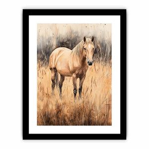 Moonlit Gallop  Art Print