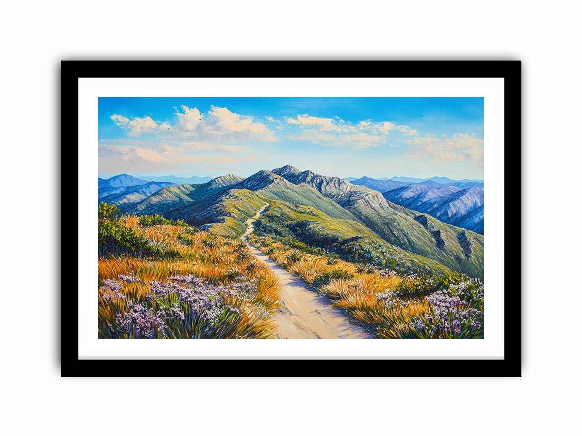 Mount Feathertop  Art Print