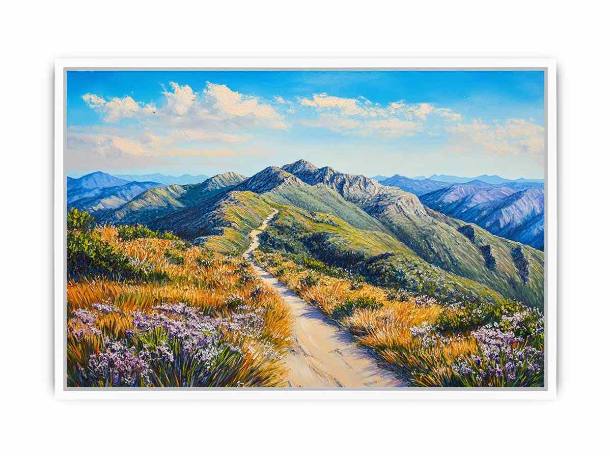 Mount Feathertop Framed Print