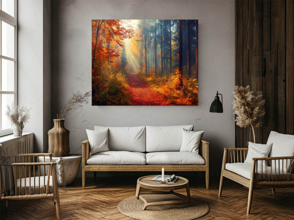 Autumn Forest Trees 