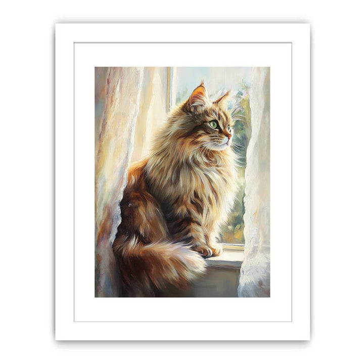 Whispering Paws Streched canvas