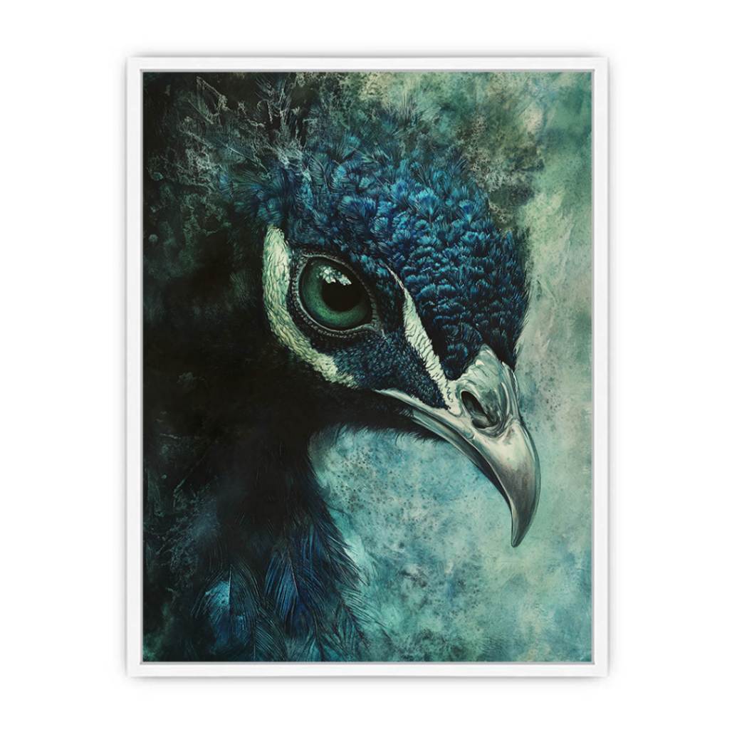 Radiant Plumage Framed Print