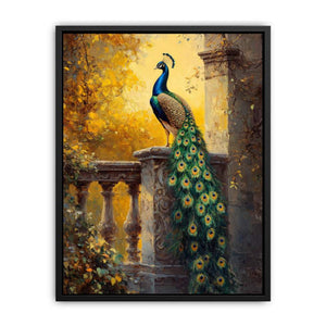 Sunset Glory Peacock  Painting