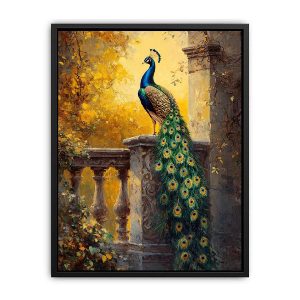 Sunset Glory Peacock  Painting