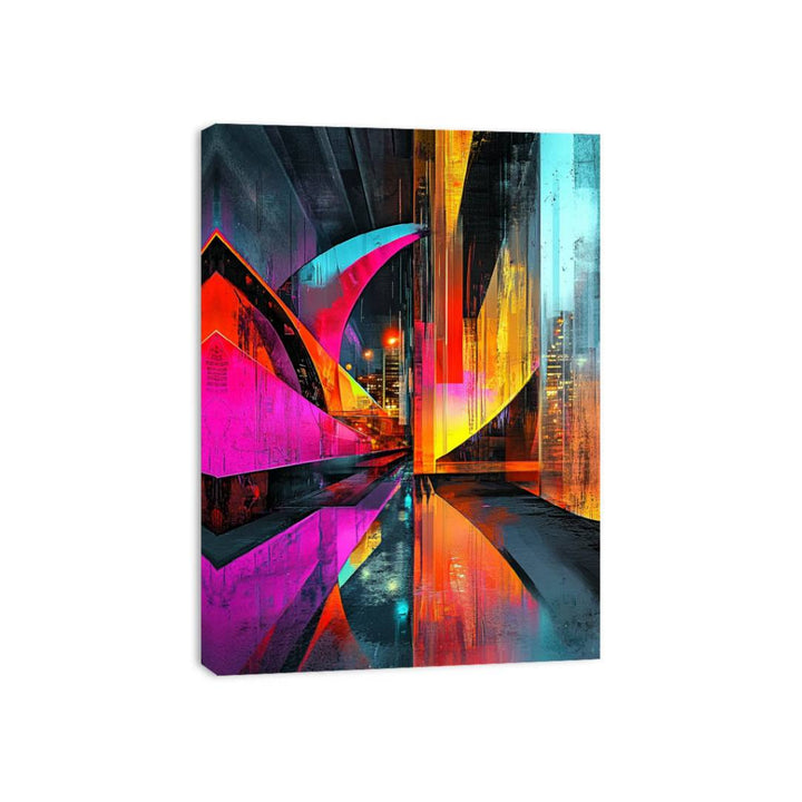 Graffiti Blend Canvas Print
