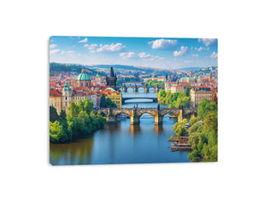 Prague Cityscape Canvas Print