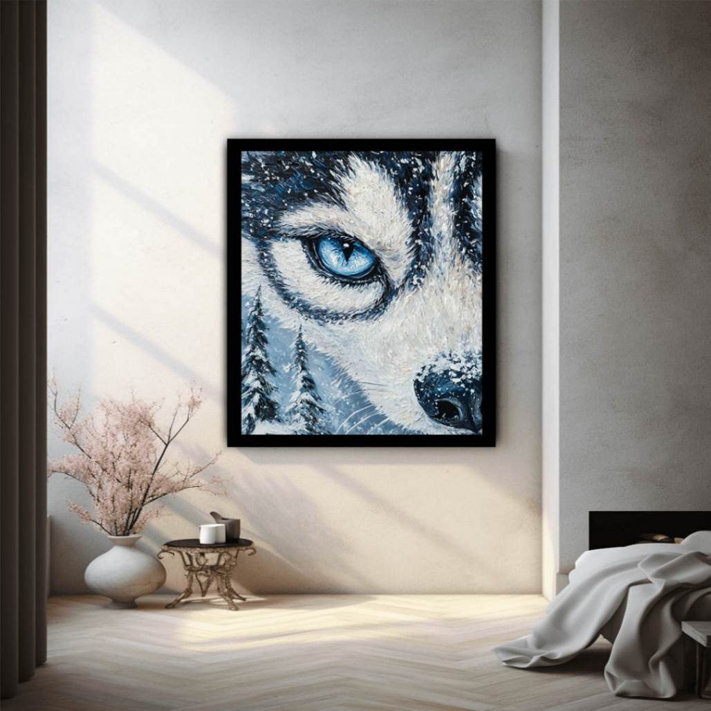Blue Eyes Husky 