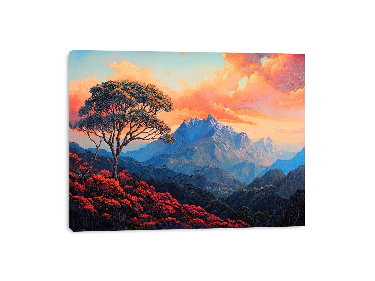 Mount Bartle Frere Canvas Print