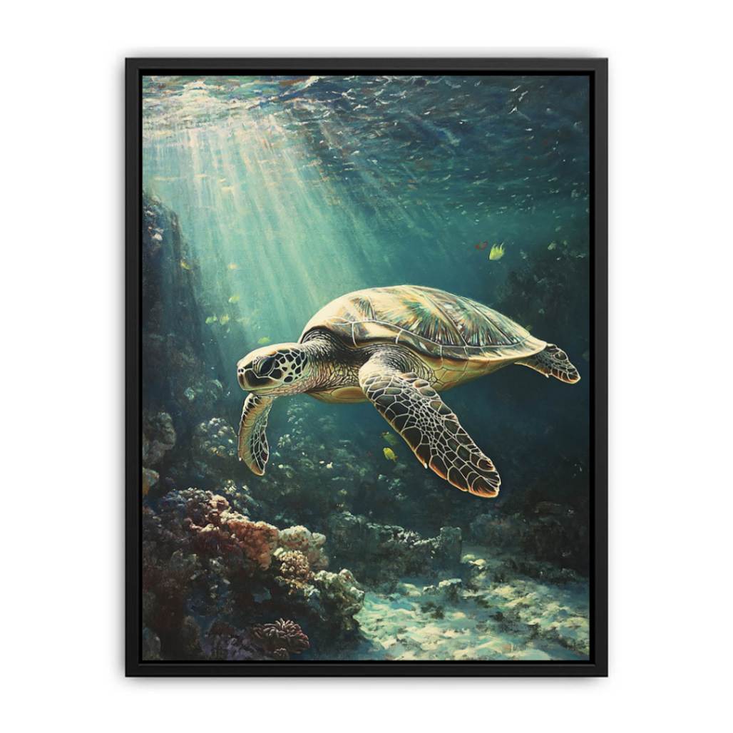 Beneath The Waves  Painting
