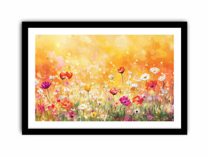 Sunlit Meadows  Art Print