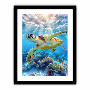 Coral Cruiser  Art Print