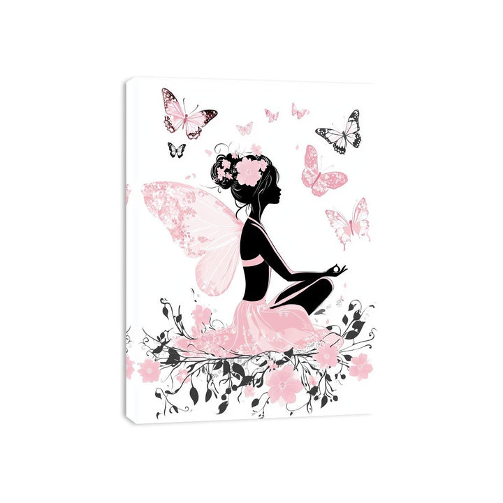 Butterflies In Bloom Canvas Print