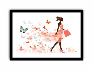 Wings Of Her Soul  Art Print