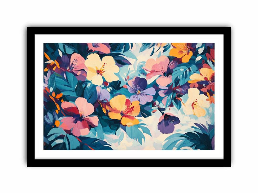 Dancing Petals  Art Print