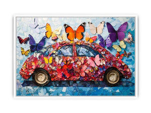 Drifting With The Breeze Framed Print