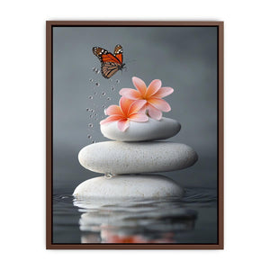 Whispering Wings On Stone  Poster
