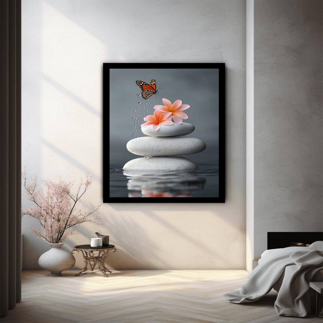 Whispering Wings On Stone 
