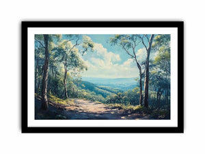 Mount Lofty  Art Print