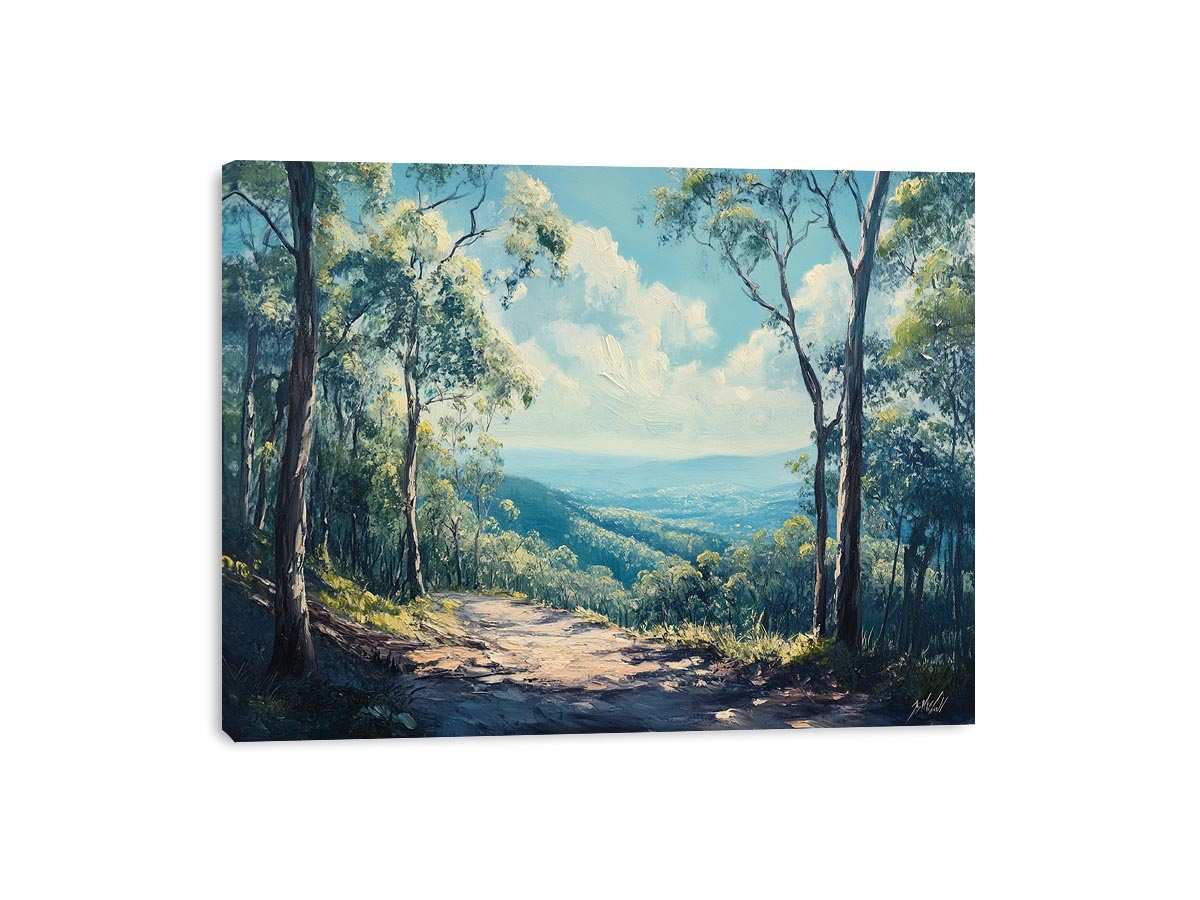 Mount Lofty Canvas Print