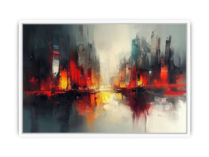 Echoes Of Color Framed Print