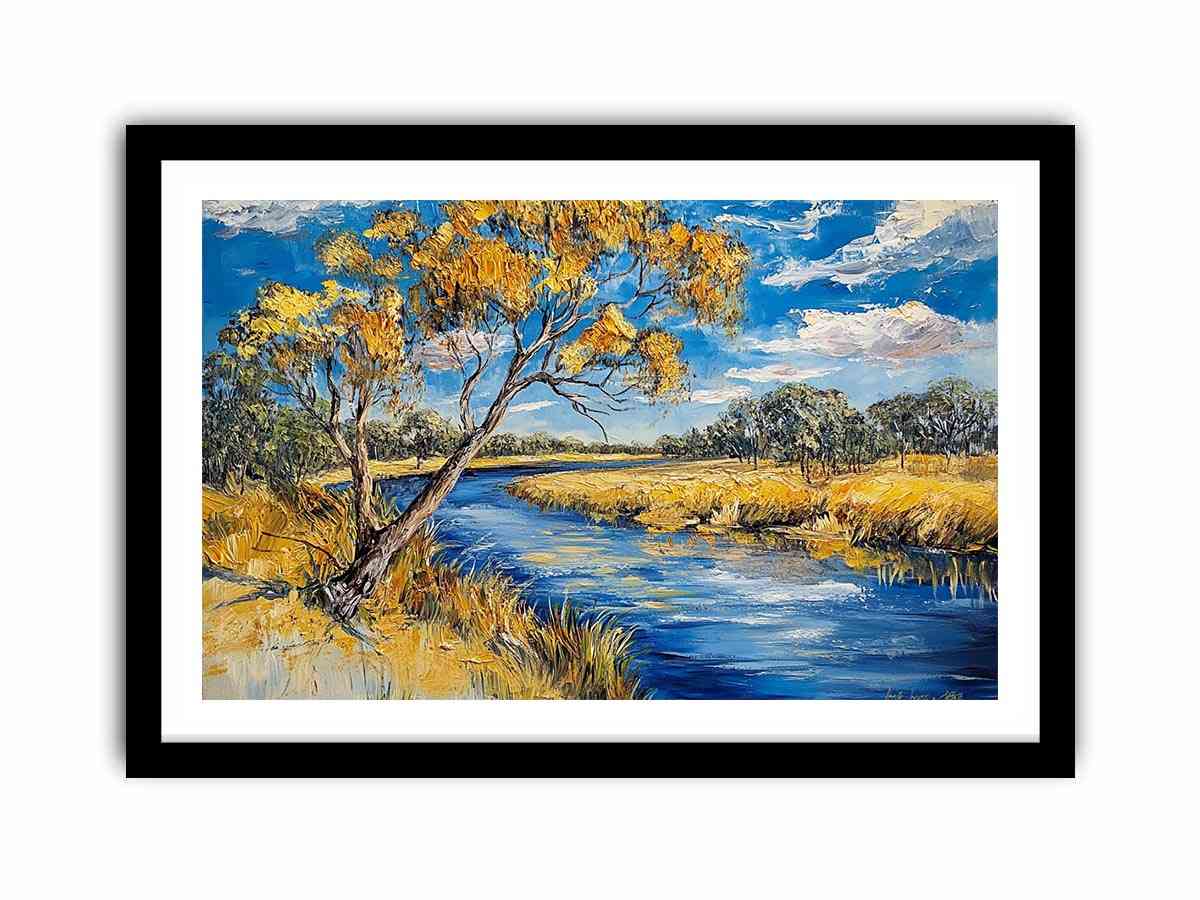 Darling River  Art Print