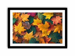 Autum leaves III  Art Print