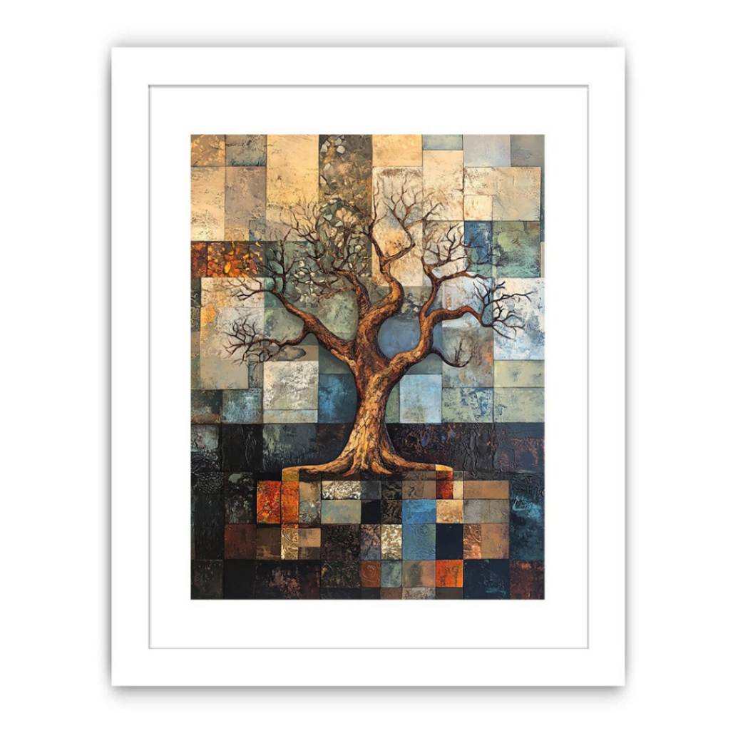 Whispering Canopy Streched canvas