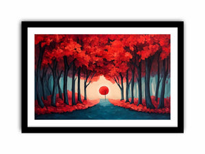 Fireborn Majesty  Art Print