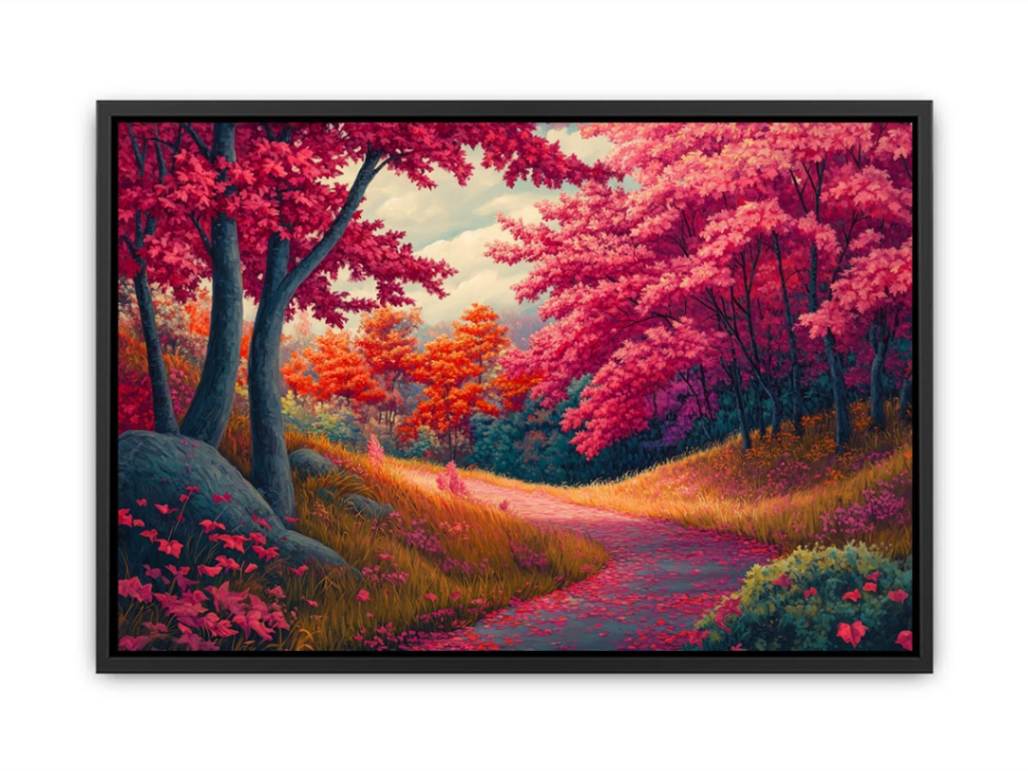 Autumn’s Flame  Painting