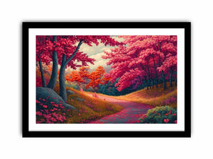 Autumn’s Flame  Art Print