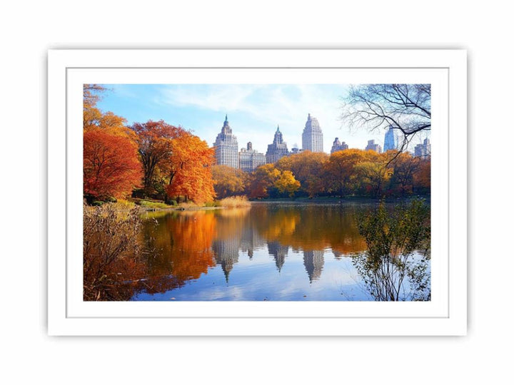 NYC Park Streched canvas