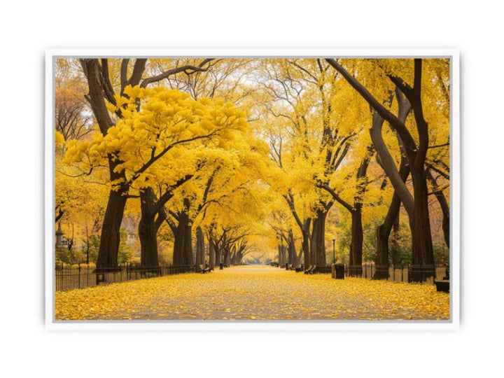 Autumn Scene Framed Print