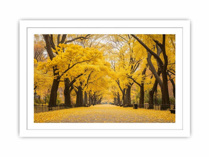 Autumn Scene Streched canvas
