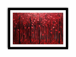 The Fiery Thicket  Art Print