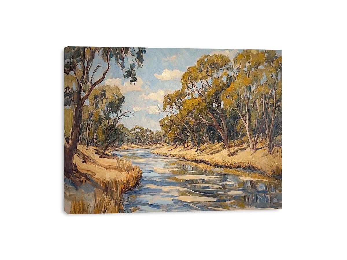Diamantina River Canvas Print
