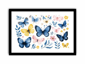 Fluttering Symphony  Art Print