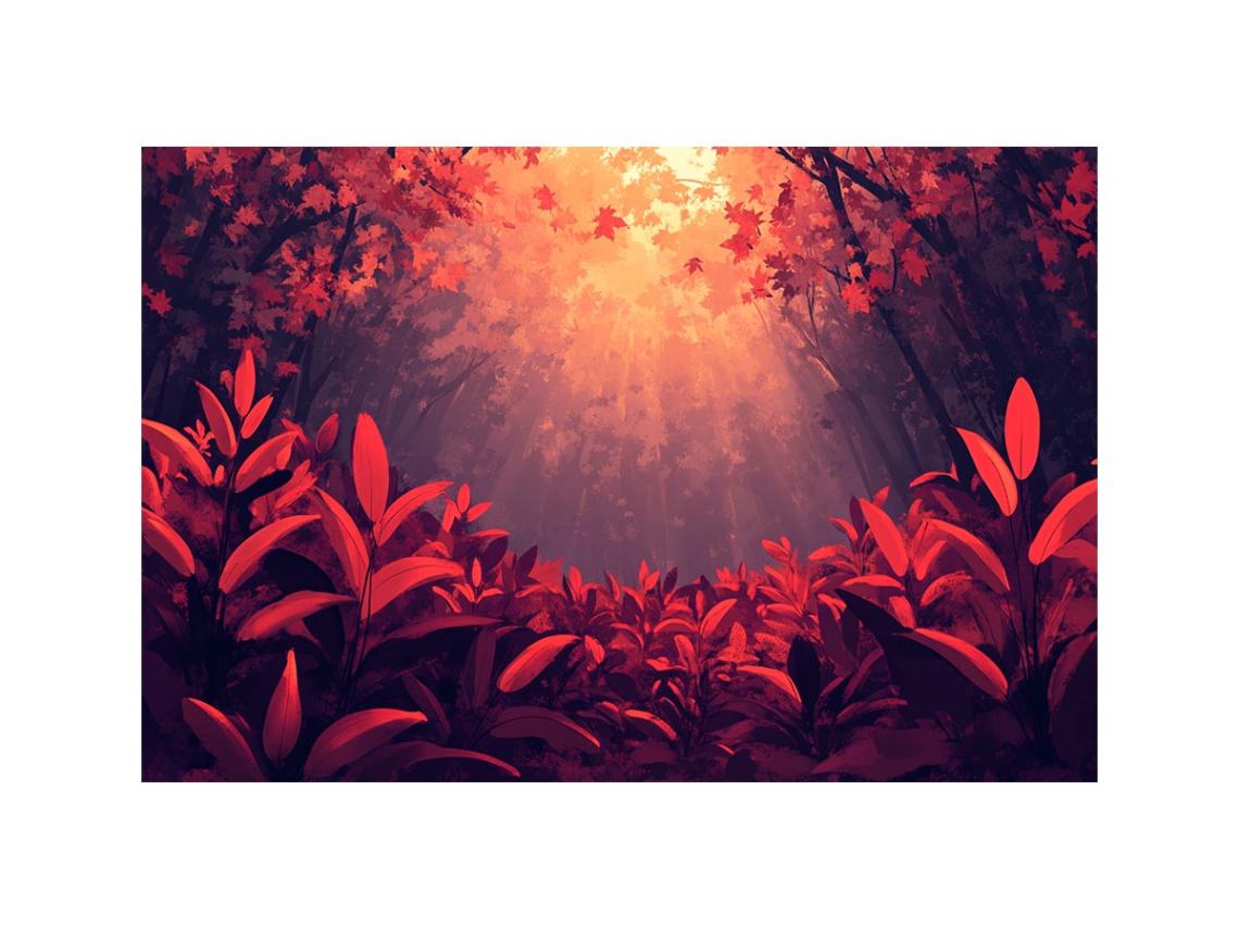 Autumn’s Fiery Sentinel