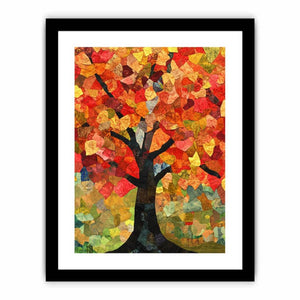 Emberwood Realm  Art Print
