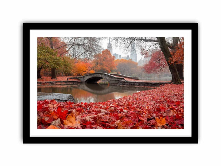 New York Park Central  Art Print