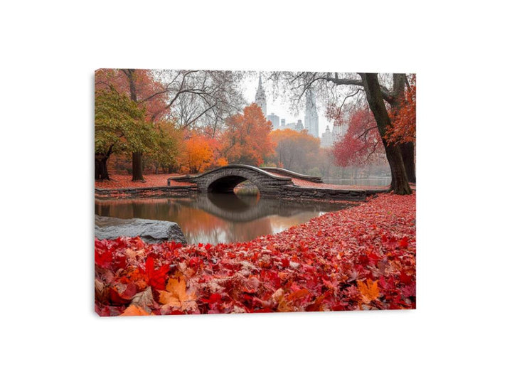 New York Park Central Canvas Print