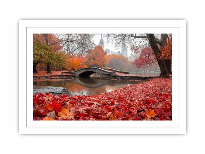 New York Park Central Streched canvas