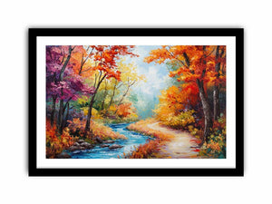 The Harvest Glow  Art Print