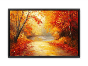 Golden Autumn Symphony  Painting