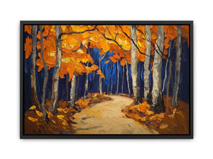 Autumn’s Painted Horizon  Painting