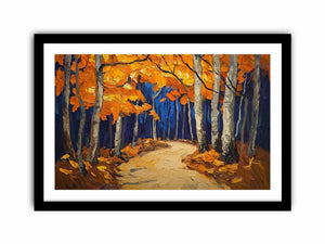 Autumn’s Painted Horizon  Art Print