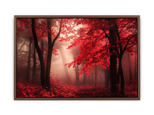 Amber Autumn Twilight  Poster