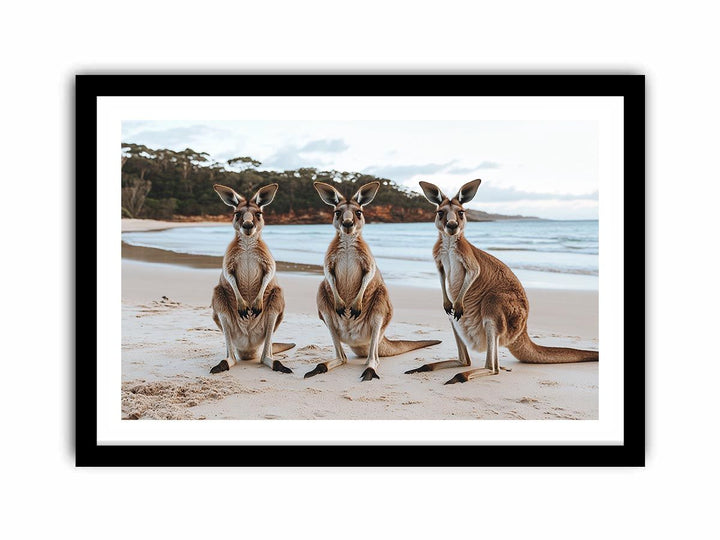 Sunset Hoppers  Art Print