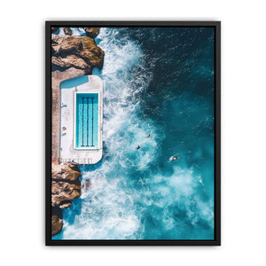 Sapphire Oasis  Painting