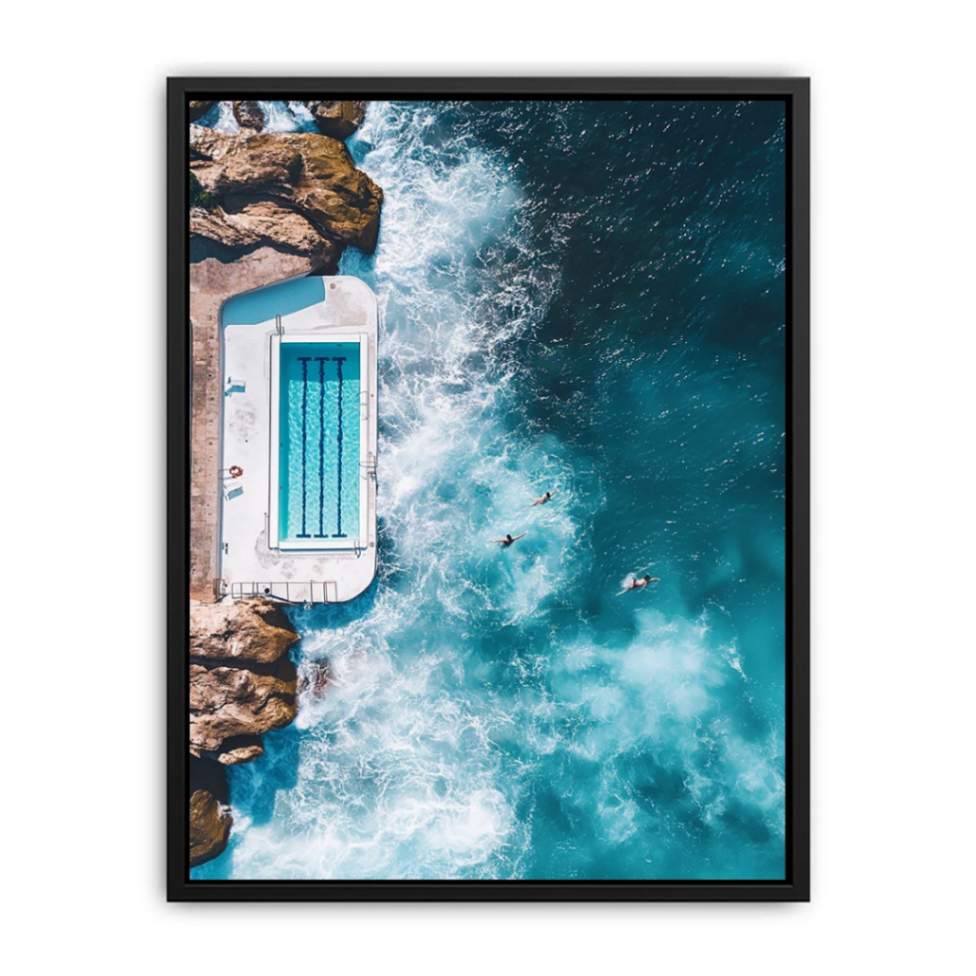 Sapphire Oasis  Painting