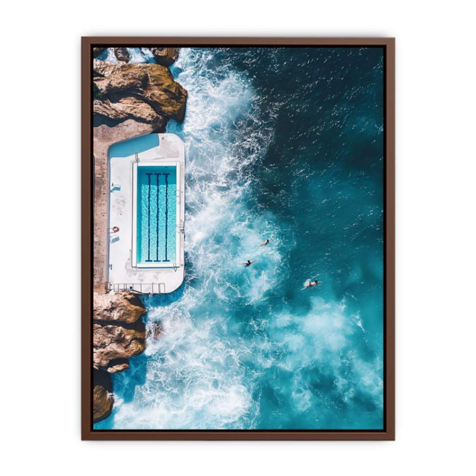 Sapphire Oasis  Poster